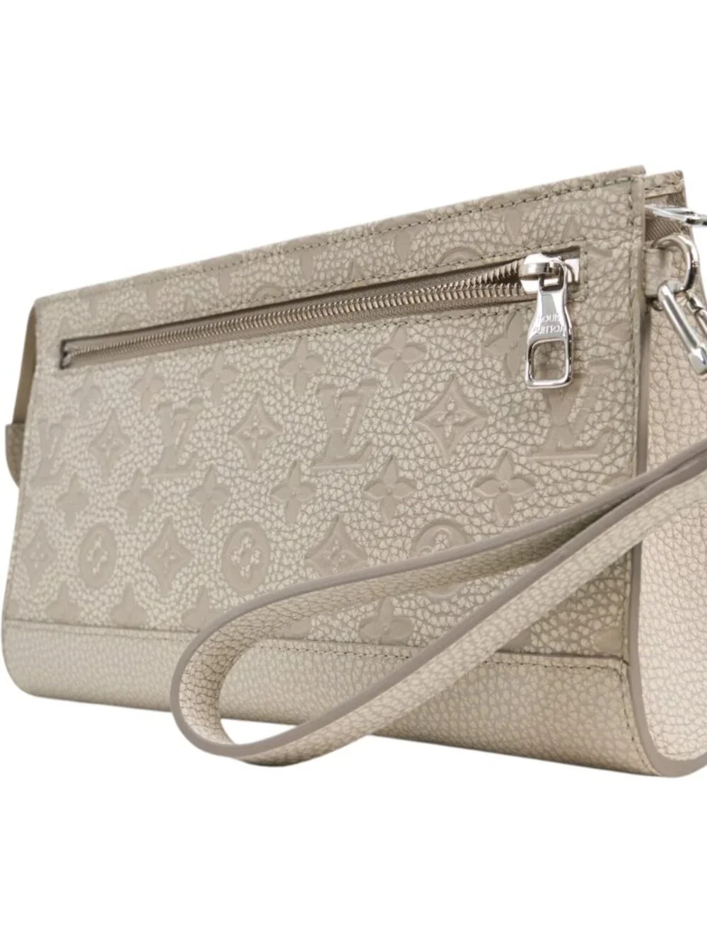 Louis Vuitton Climbing Standing Bag Chalk Monogram Taurillon